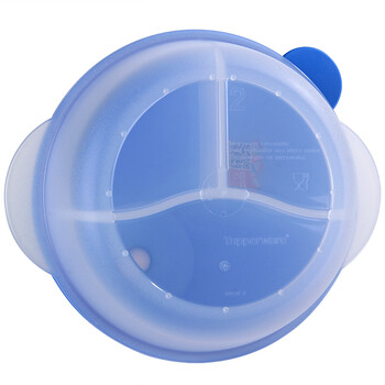 特百惠（Tupperware）午餐便携饭盒 简约组合2件套  摩登蓝