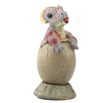 玩模乐儿童恐龙蛋恐龙模型仿真玩具窃蛋龙暴龙蛋伶盗龙三角龙蛋 三角