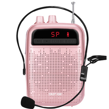 先科(sast) 小蜜蜂扩音器 便携小音响迷你户外音箱收音机教师教学专用