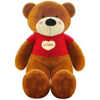 布布熊 正版绒毛绒玩具泰迪熊猫公仔抱枕抱抱熊大洋