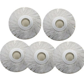 旋转拖把头棉 通用拖把头旋转替换布圆形拖头配件棉家用墩布头棉线头