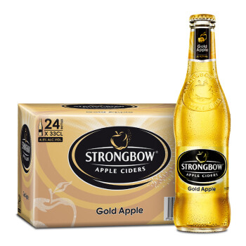 诗庄堡啤酒 喜力旗下金苹果酒 新加坡进口 330ml*24瓶 整箱装