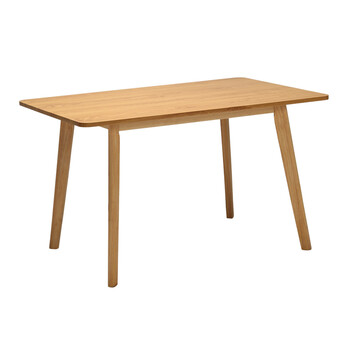 北欧餐桌小户型简易吃饭桌子家用腿圆形长方形卡座餐饮桌 四脚餐桌120