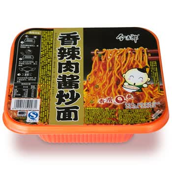 移动端:今麦郎 方便面 香辣肉酱炒面 12桶 整箱