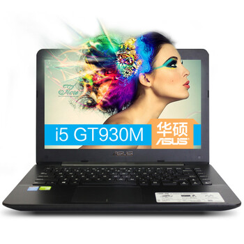 华硕（ASUS）A455LF5200 14英寸笔记本电脑 I5 5200U 930M 炫彩 白色4G内存500G硬盘