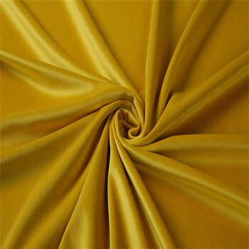 加厚沙发套窗帘背景墙婚庆布料面料 柠檬黄