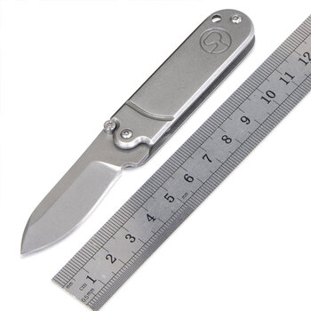 百兽骑兵 户外刀具不锈钢轴承折叠刀 随身野营迷你折刀 锋利小刀便携