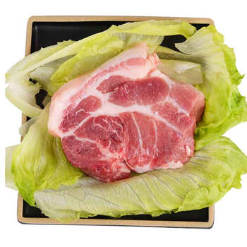 【潍坊馆】猪前肩梅花肉新鲜猪肉烧烤涮肉火锅食材猪肉 2500克