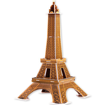 言标3d立体拼图亲子互动儿童力玩具3-6-8岁男孩女孩建筑模型房子 巴黎