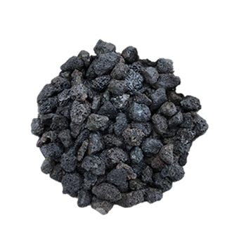 中硅 火山石颗粒火山岩兰花植料铺面石多肉营养土鱼缸装饰 黑色火山石