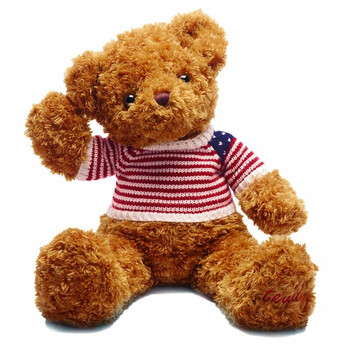 酷琪瑞 毛绒玩具泰迪熊大号公仔 可爱布娃娃 玩偶生日礼物 美国熊