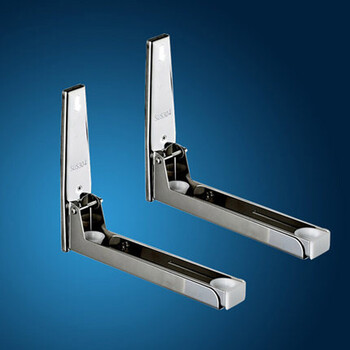 置物架微波炉托架活动拉伸壁挂式支架厨房烤箱支撑架可折叠伸缩架