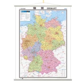 世界分国地图挂图 德国地图挂图1170mm 860mm百度云网盘pdf下载 Pdf电子书免费下载