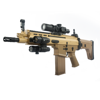 乐辉scar玩具枪下供弹水蛋枪电动连发仿真人cs狙击男孩子玩具可发射