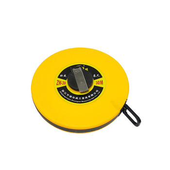 纤维皮尺100米50米30米 20米卷尺10米 软尺布尺皮卷尺 测量尺 100米