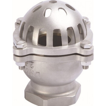 304不锈钢丝扣底阀h12w-6p水泵吸水底阀dn25 32 40 50 65 80 100 304