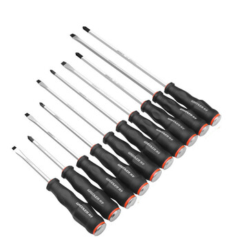 冲击批头改锥起子超硬工业级螺丝批锣丝刀穿芯冲击螺丝刀敲击 8x250