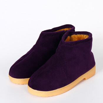 【特惠】京东品质保障手工棉鞋女加厚底家居毛毛家用办公室男老棉鞋