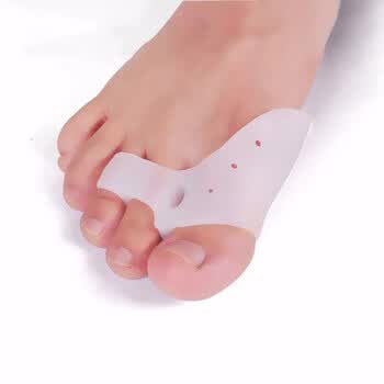 大脚趾固定器 脚趾夹板固定器 大脚拇指固定脚趾固定脚趾护具 白色一