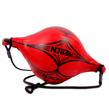 男生训练拳击球悬挂式泰拳沙袋训练 红色吊球