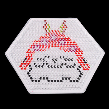 元派5mm和26mm拼拼豆豆模板模型各种规格拼豆镊子胶水熨斗diy图卡5mm