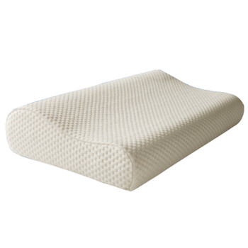 丽姿 记忆枕 慢回弹枕头 枕芯 白色