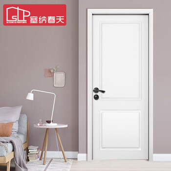 塞纳春天木门实木烤漆门现代简约门室内门卧室