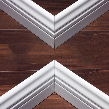 踢脚线白色实木公分边角家用建材厨房房间地线简约墙面墙裙装饰板 mx