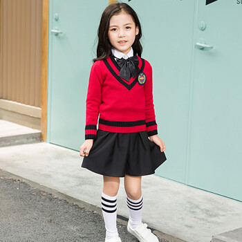 幼儿园园服学院校服儿童班服英伦运动会开幕式服装小学生套装秋冬sn