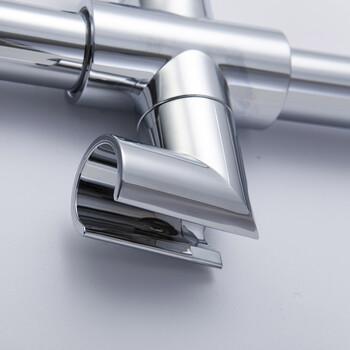 outai欧泰卫浴 淋浴花洒套装 全铜主体不锈钢升降 旋转出水 k003 全铜