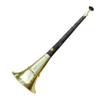 锁呐喇叭 唢呐乐器平均孔东北唢呐1尺 1尺05唢呐不定调二喇叭民间吹奏