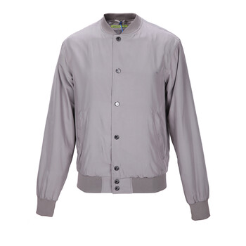 versace jeans 后片印花男士外套 棕灰色 52