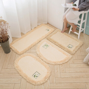 【铺在地上的垫子】新中式地毯卫生间门口地垫浴室防滑垫家用脚垫门垫