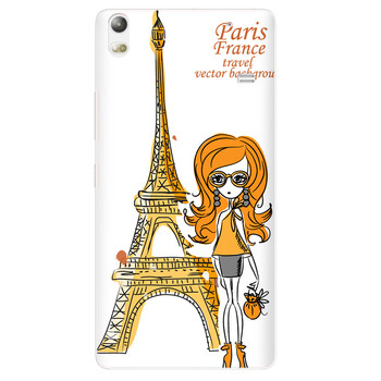 卫甲 卡通彩绘防摔手机壳保护套 适用于联想黄