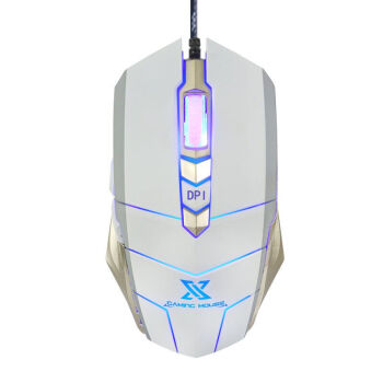 炫光(X-LSWAB)有线游戏鼠标 炫彩呼吸灯 CF