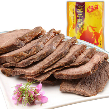 山东特产 鲁西黄牛肉 200g/袋 袋装酱牛肉 五香牛腱子 卤味牛肉 熟食