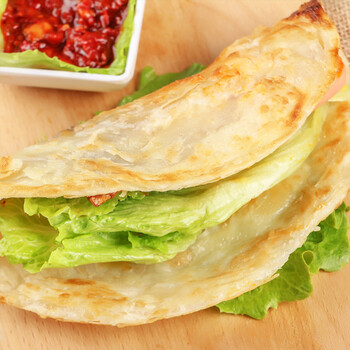 原味手抓饼8片*2袋 速冻油饼早餐手抓饼面饼营养早餐