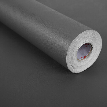 60cm宽自粘卧室客厅宿舍寝室背景3d立体简约贴纸壁纸 灰色北欧水泥纹