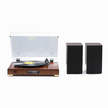 忆美人 入门级留声机黑胶唱片机复古蓝牙播放