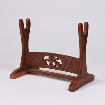 新款托架实木托宝剑托架鸡翅木古典托架刀剑托 鸡翅木托架