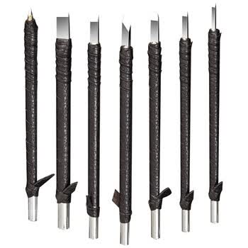 木 工木雕手工刀具合金印章玉石印章玉石刻字雕刻刀钨钢篆刻刀套装