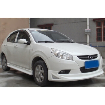 三厢同悦小包围改装 江淮同悦前后唇侧裙大尾翼加装 4件套(不)