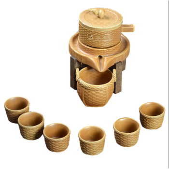 陶瓷五谷丰登自动茶具 安全包装
