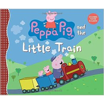 peppa pig and the little train