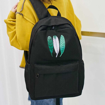 Landcase双肩包 Landcase 韩版原宿初中生高中学生书包男女学院风双肩包休闲简约电脑背包大容量旅行包1811黑色 行情报价价格评测 京东