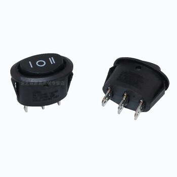 电水壶电热壶开关 椭圆三脚三档开关 船型开关 0000