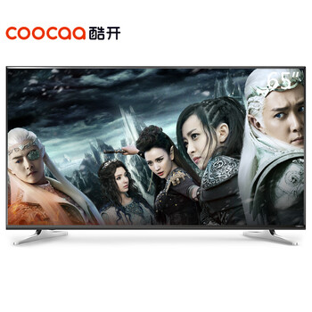 酷开(coocaa)K65 65英寸全高清智能网络液晶平板电视 酷开系统 WiFi(黑色)