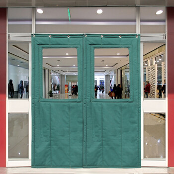 冬天冬季加厚门帘保暖帘子防风挡风帆布透明保温棉门帘子用定做 联系