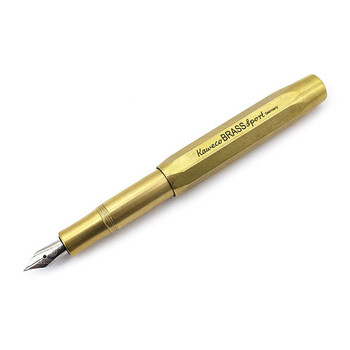 文房具社kaweco 德国进口原装brass Sport黄铜运动系列金属八角形钢笔f尖 图片价格品牌报价 京东