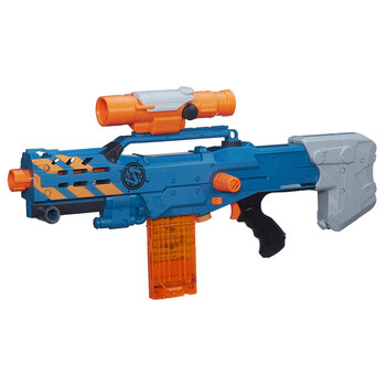 【京东超市】孩之宝(hasbro)热火 精英系列 玩具 远射发射器 (蓝橙) a